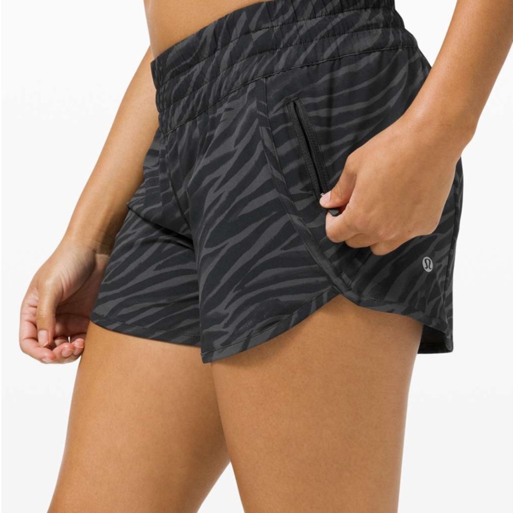 lululemon athletica Black Athletic Shorts for Performance